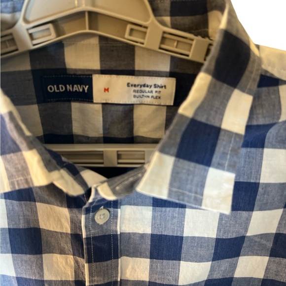 NWT Old Navy Blue Men's Shirt Sz M - Picture 5 of 5